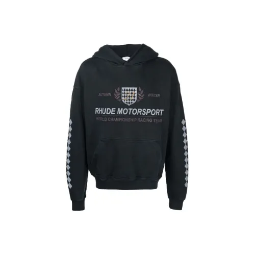 RHUDE Черные Мужские Свитшоты