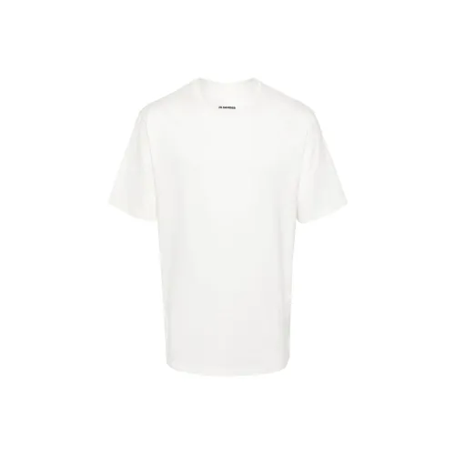 JIL SANDER Оптический Белый Цвет Мужская Рубашка T