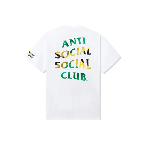 ANTI SOCIAL SOCIAL CLUB SS24 T-Shirt Унисекс Белый