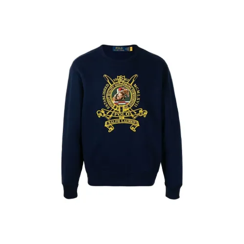 Polo Ralph Lauren Blue Men's Sweatshirts Поло Ralph Lauren Синий Мужской Свитшот