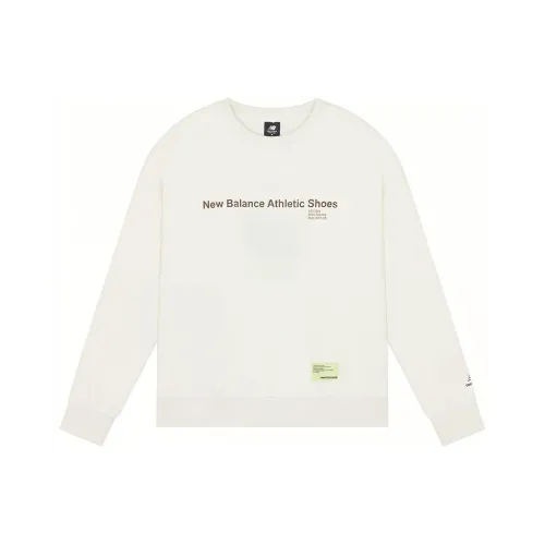 New Balance Белый Унисекс Свитшоты