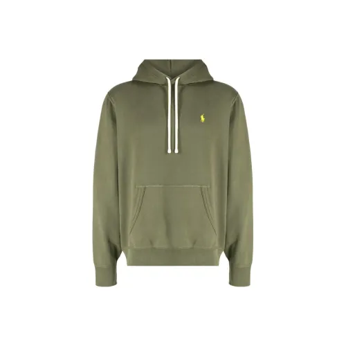 Polo Ralph Lauren Оливково-зеленый Мужской Свитшот