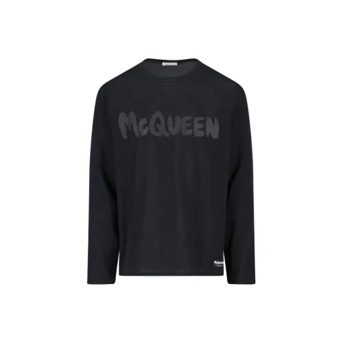 Alexander McQueen Черные Мужские Свитшоты