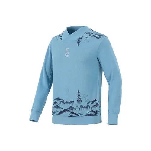 Adidas Wuji Series Синий Мужской Свитшот