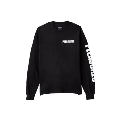 PLEASURES SS25 T-Shirt Унисекс Черный