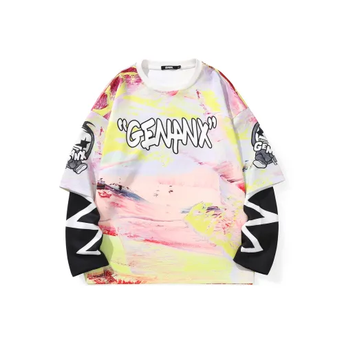 GENANX Свитшот Унисекс С ярким принтом