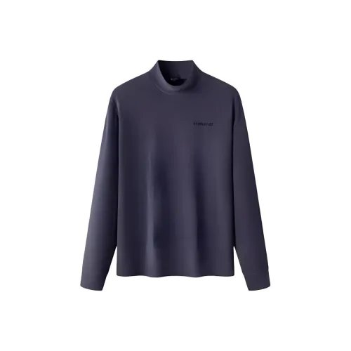 TOREAD T Рубашка Мужская Сине-каменный Черный