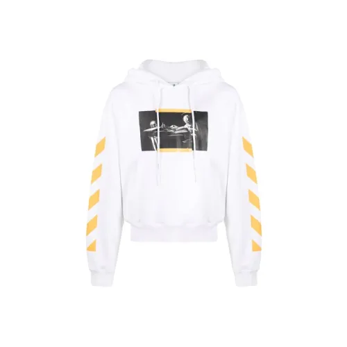 Off Белый FW21 Белый Мужские Толстовки