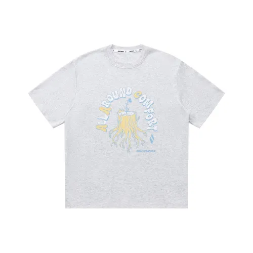 Skechers Yazhuan Series T-Shirt Унисекс Light Фотиния Серый