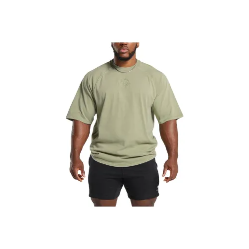 GYMSHARK T-рубашка Men's Natural Шалфейный зеленый