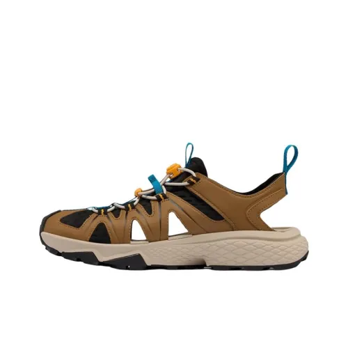 Columbia совместный бренд Peak Freak Rush Аbrasion Resistant Обувь для горных походов Мужская Коричневая