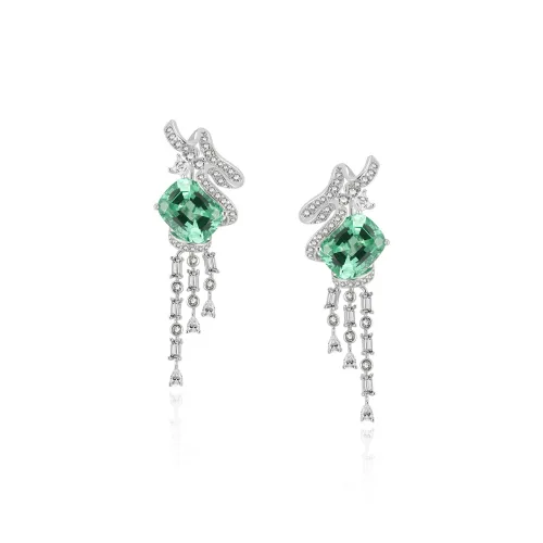 FUNNXI Серьги из меди и сплава женские