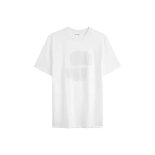 Calvin Klein T-Shirt Мужской Moon White