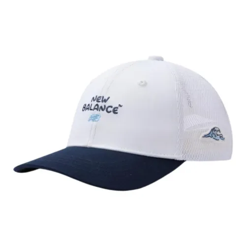 New Balance Хлопковые кепки для детей белые