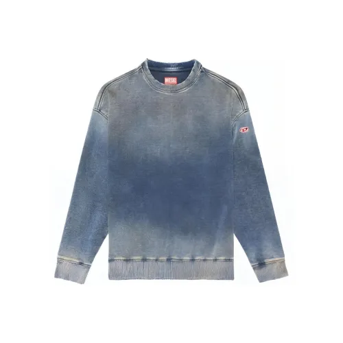 DIESEL Синий Мужской Свитшот