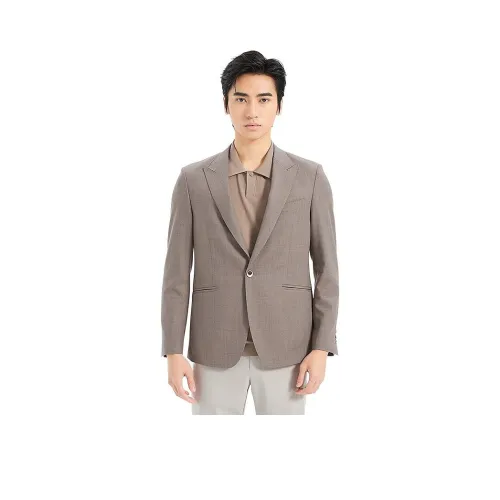 LESS IS MORE Бизнес-костюм мужской светлый кофейный