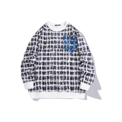 FireMonkey Свитшот Унисекс Черный Белый