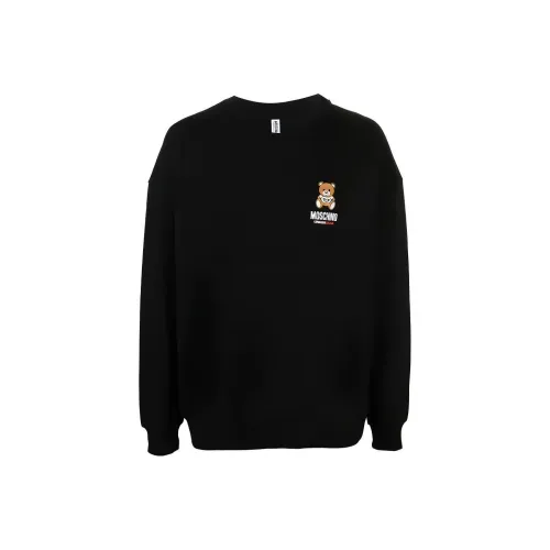 MOSCHINO Толстовка Мужской Черный