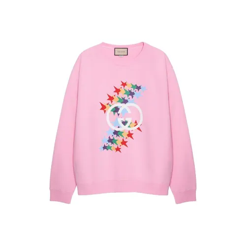 GUCCI Розовые Мужские Свитшоты