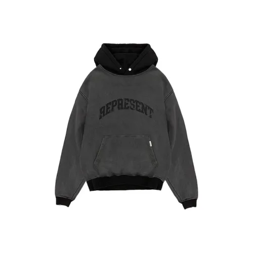 REPRESENT Серый Черный Мужские Толстовки