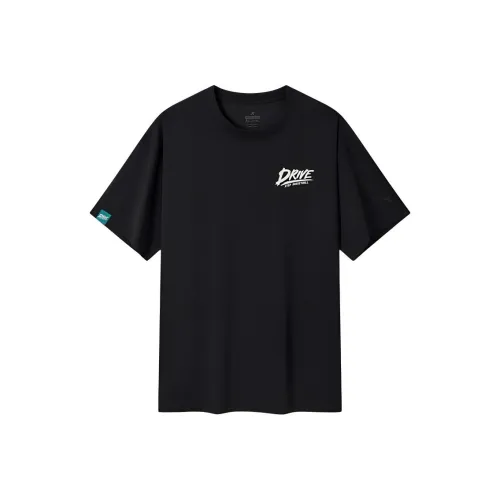 XTEP Basketball Collection Т-рубашка Мужская Глубокий Черный