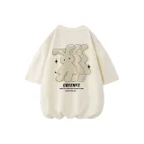 Бежево-абрикосовый (черный текст)