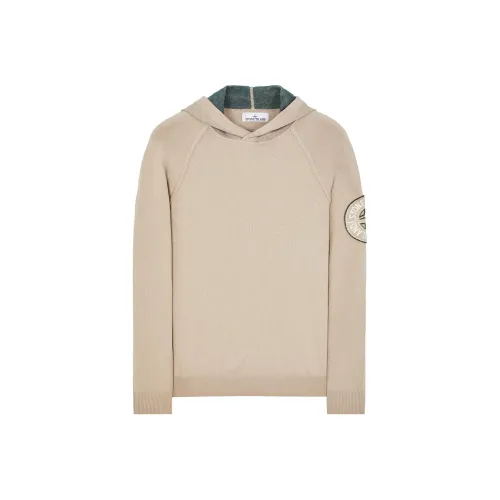 Stone Island Бежевый Мужской Свитшот