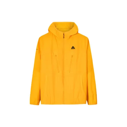 ANTA Outdoor Collection Куртки Пальто Мужской Электрическое свечение Золотой Оранжевый