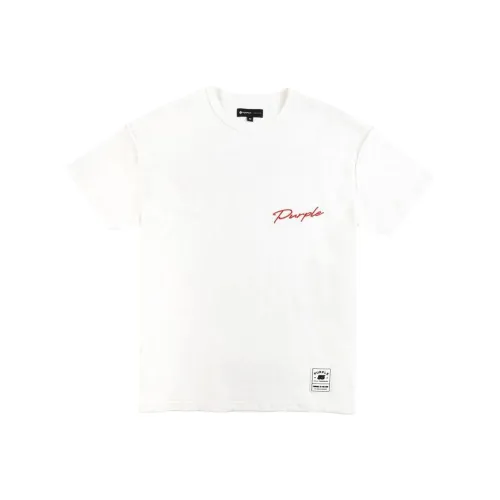 PURPLE BRAND T-Shirt Мужской Белый