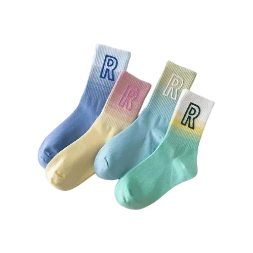 Beerus Носки Crew Женские 4 пачки градиентный R персонаж