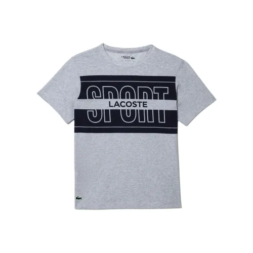 LACOSTE Collaboration Серые Мужские T-Рубашки