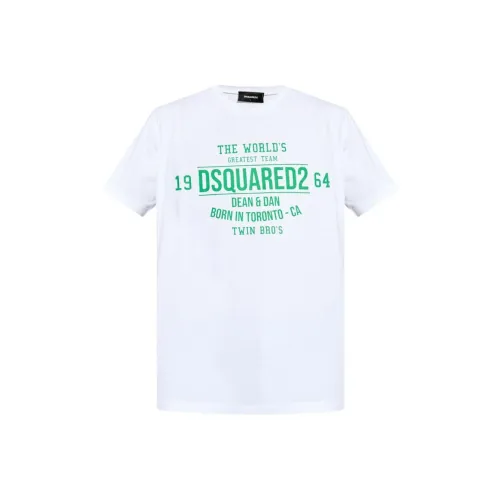DSQUARED 2 FW24 T Рубашка Мужская Белая