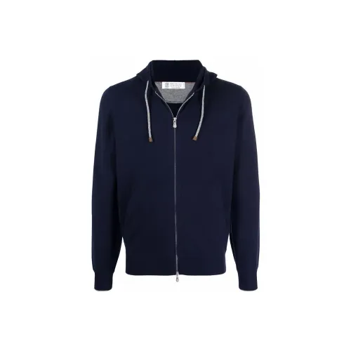 BRUNELLO CUCINELLI Синий Мужской Свитшот