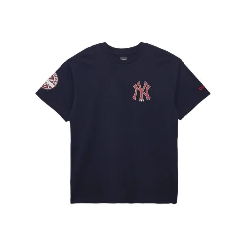 New Era x MLB Base Logo T-Shirt Унисекс Черный