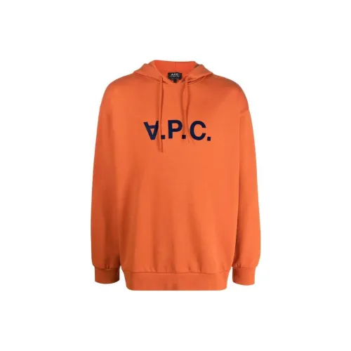 A.P.C. Joint Paragraph Апельсин Мужские Толстовки