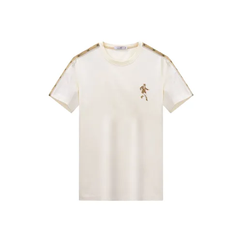 Dance with Wolves T-Shirt Мужская Бежевая Желтая