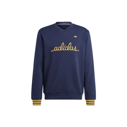 adidas originals Чернильно-синий Мужские Свитшоты
