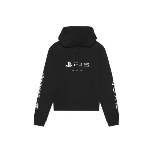 BALENCIAGA Черный Унисекс Свитшоты