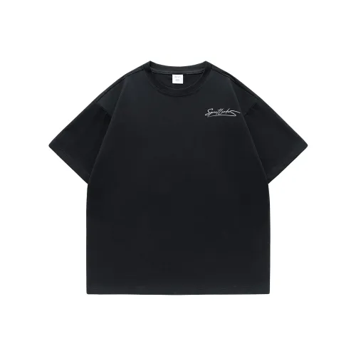 SportLeader T-Shirt Унисекс Черный