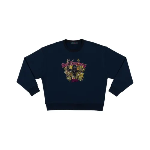 PATTA X Best Company Co Branded SERIES Темно-синий Унисекс Толстовки