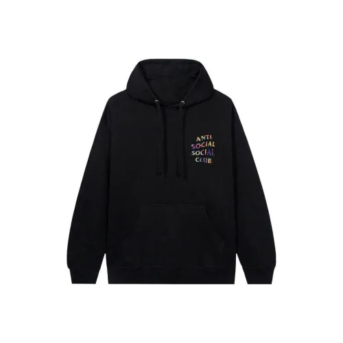ANTI SOCIAL SOCIAL CLUB Черные Мужские Толстовки
