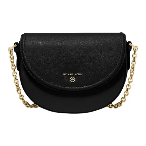 MICHAEL KORS Jet Set Charm Saffiano Кожа Сумка через плечо Сумка на плечо Женская Черная