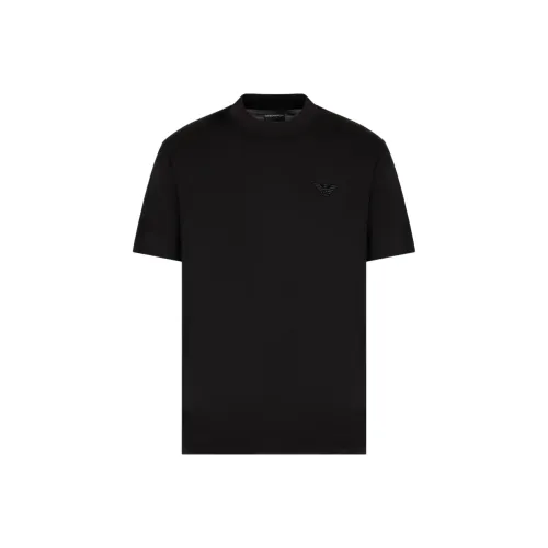 Emporio Armani FW24 T Рубашка Мужская Черная