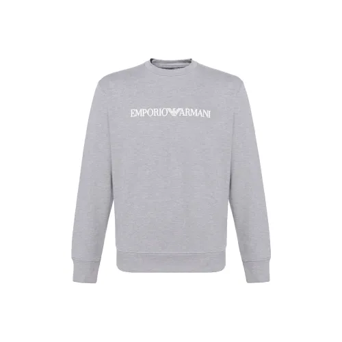 EMPORIO ARMANI Толстовка Мужская Серого цвета