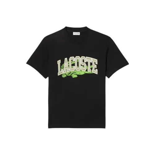 LACOSTE Collaboration Черные Мужские T-Рубашки