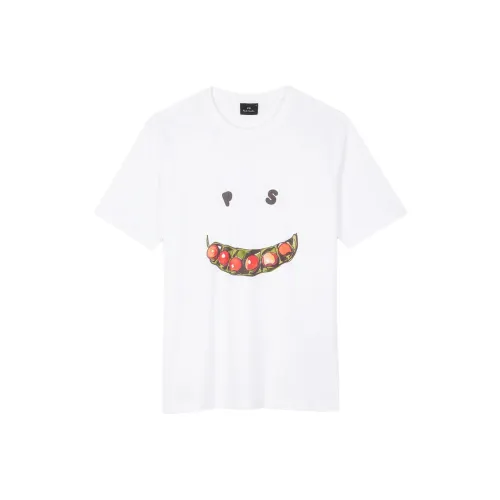 Paul Smith Paul Smith Smiley Series Белая Мужская Рубашка T