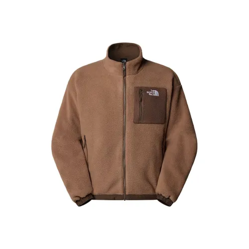 The North Face Yumiori Двусторонний флис куртки и пальто мужской дымчатый латте коричневый