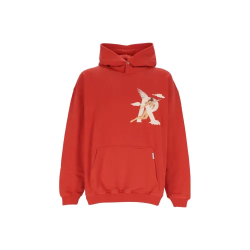 REPRESENT Red Men's Hoodies REPRESENT Красный Мужские Толстовки