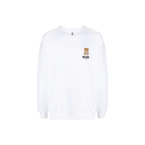 MOSCHINO FW21 Свитшот Мужской Белый