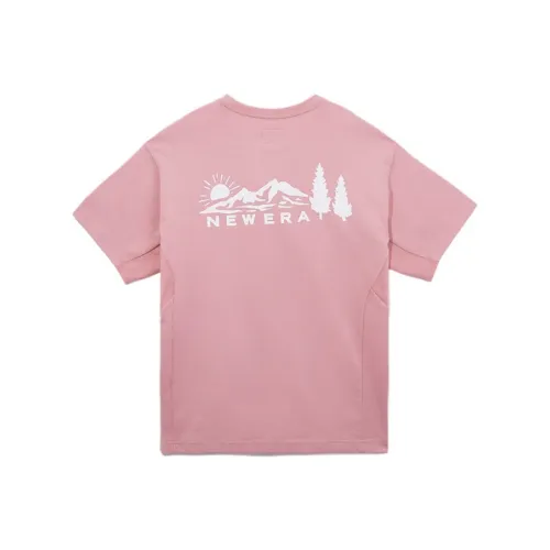 New Era Розовый Унисекс Футболка